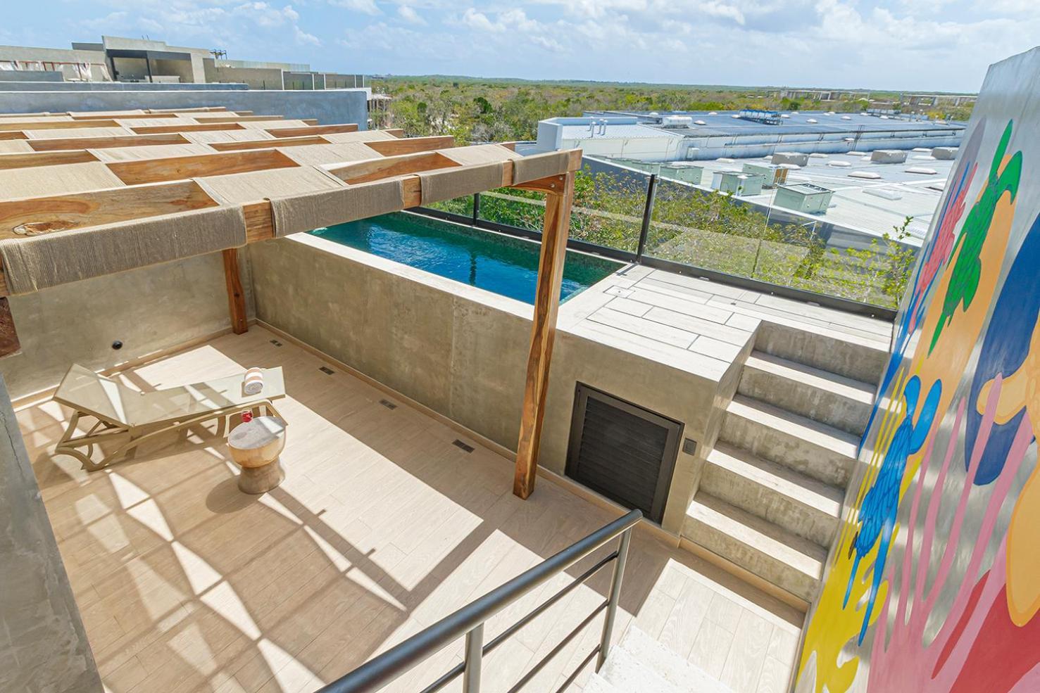Impresionante Condominio Tuk טולום מראה חיצוני תמונה